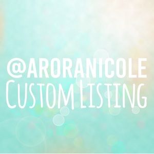 @aroranicole custom listing